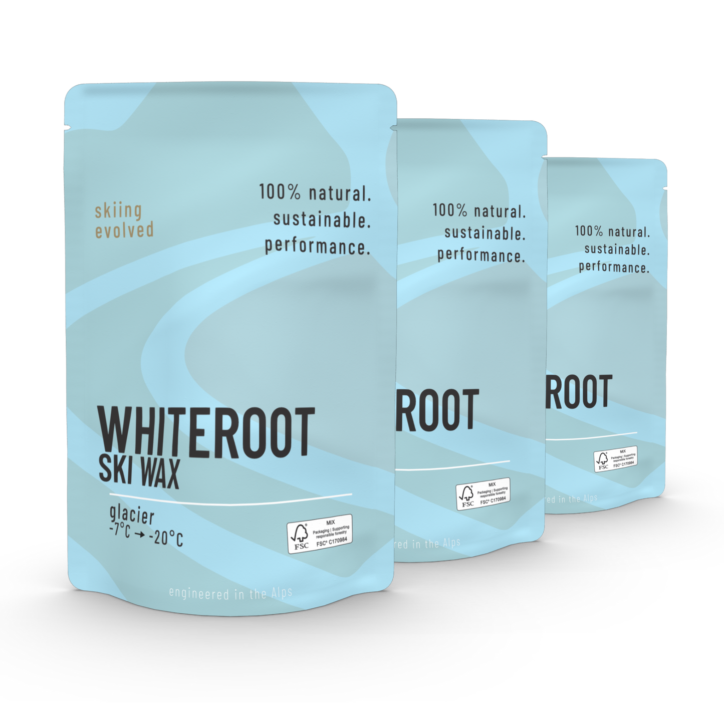 WhiteRoot Glacier — 3er-Set