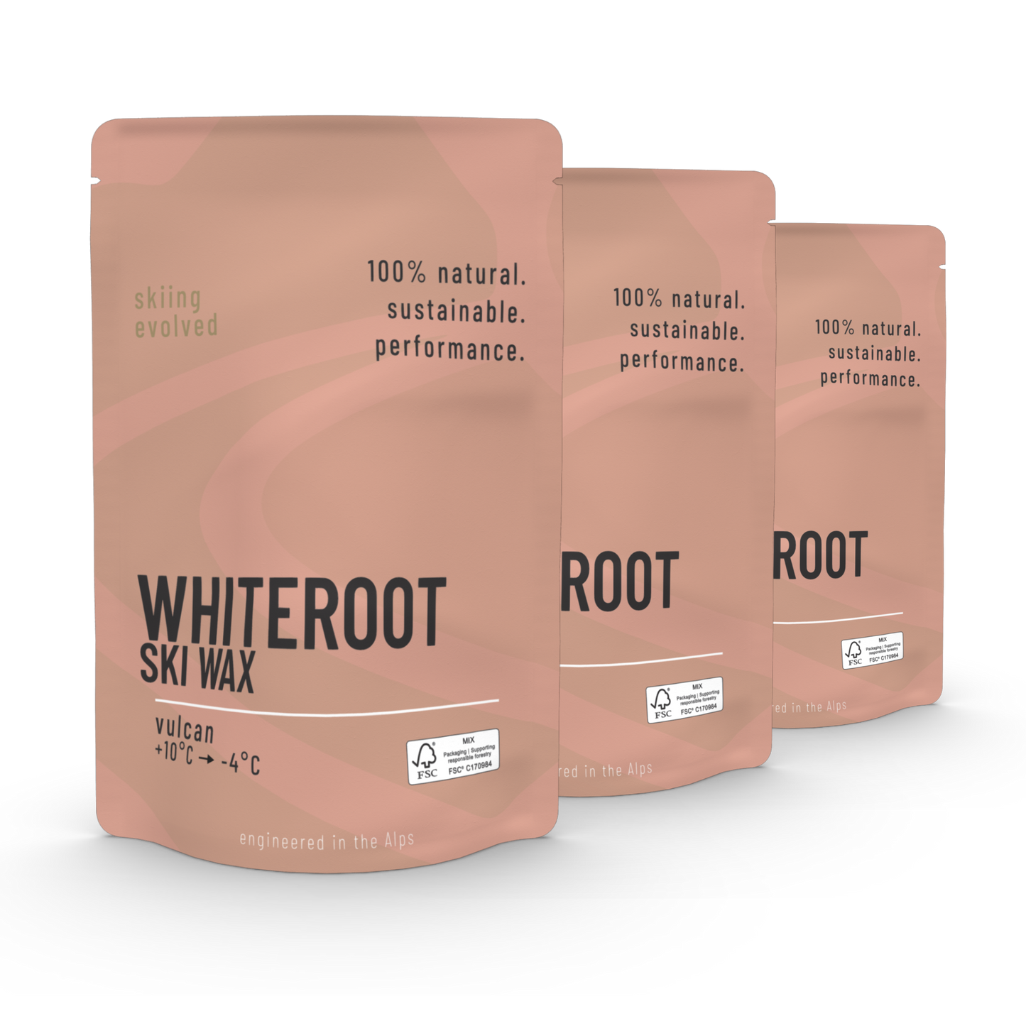 WhiteRoot Vulcan — 3er-Set